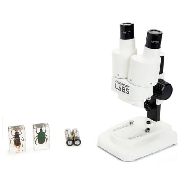 Микроскоп стереоскопический Celestron LABS S20, бинокулярный