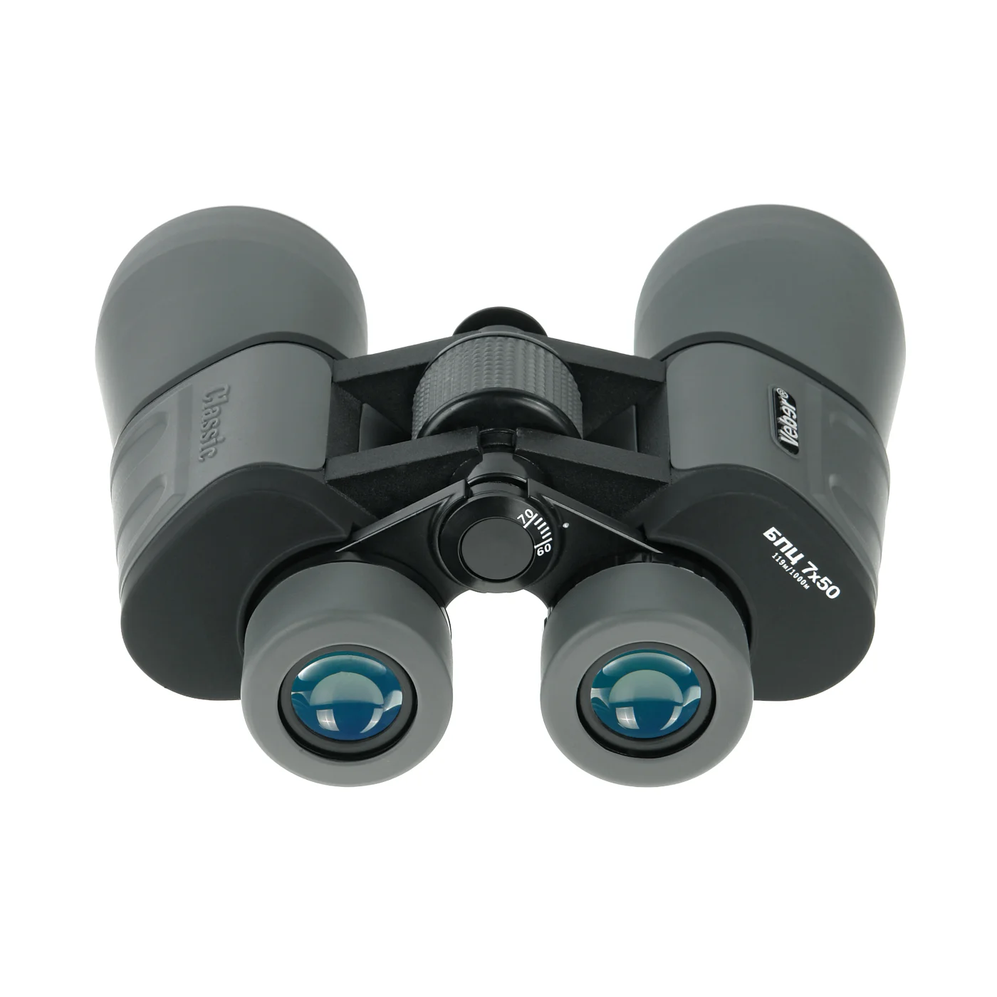 Бинокль Veber Classic БПЦ 7x50 VR серый