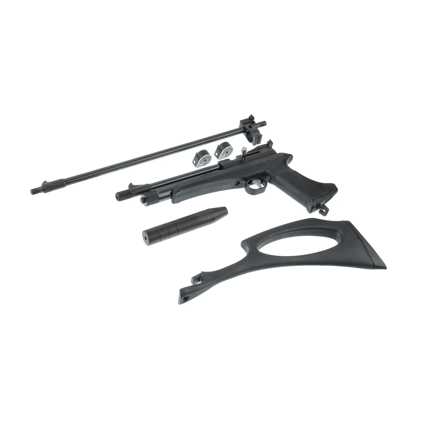 Винтовка/пистолет пневматическая BLACK STRIKE "B024M" кал.5,5mm (.22) не более 3,0Дж
