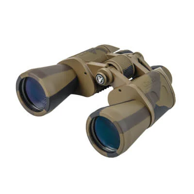 Бинокль Veber Classic БПШЦ 15x50 VRWA широкоугольный, камуфлированный