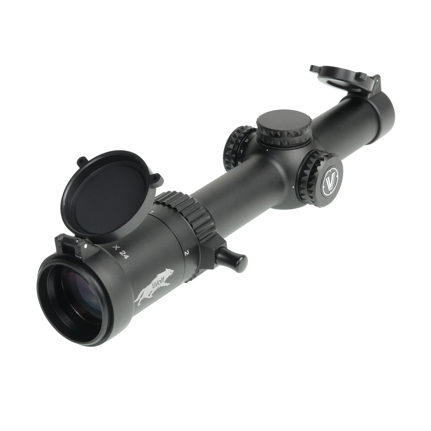 Прицел оптический Veber Wolf 1-6х24 GB FD07 Загонник