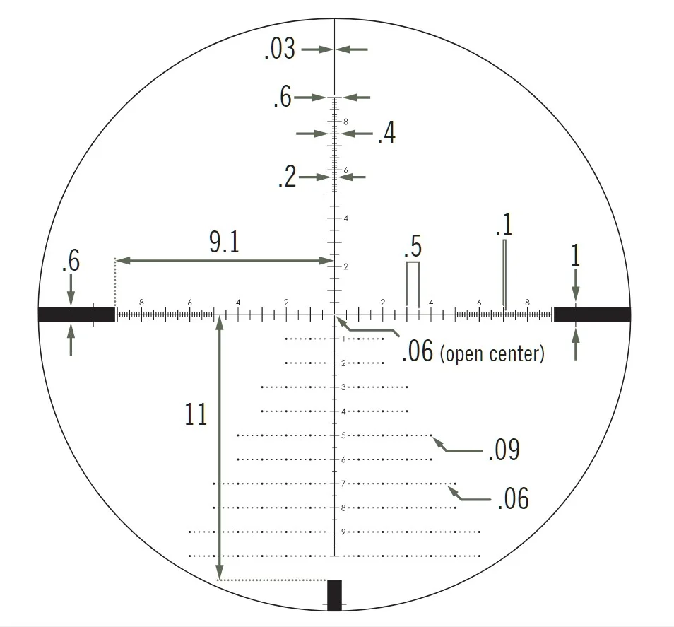 Прицел оптический Vortex Diamondback Tactical 6-24X50 FFP