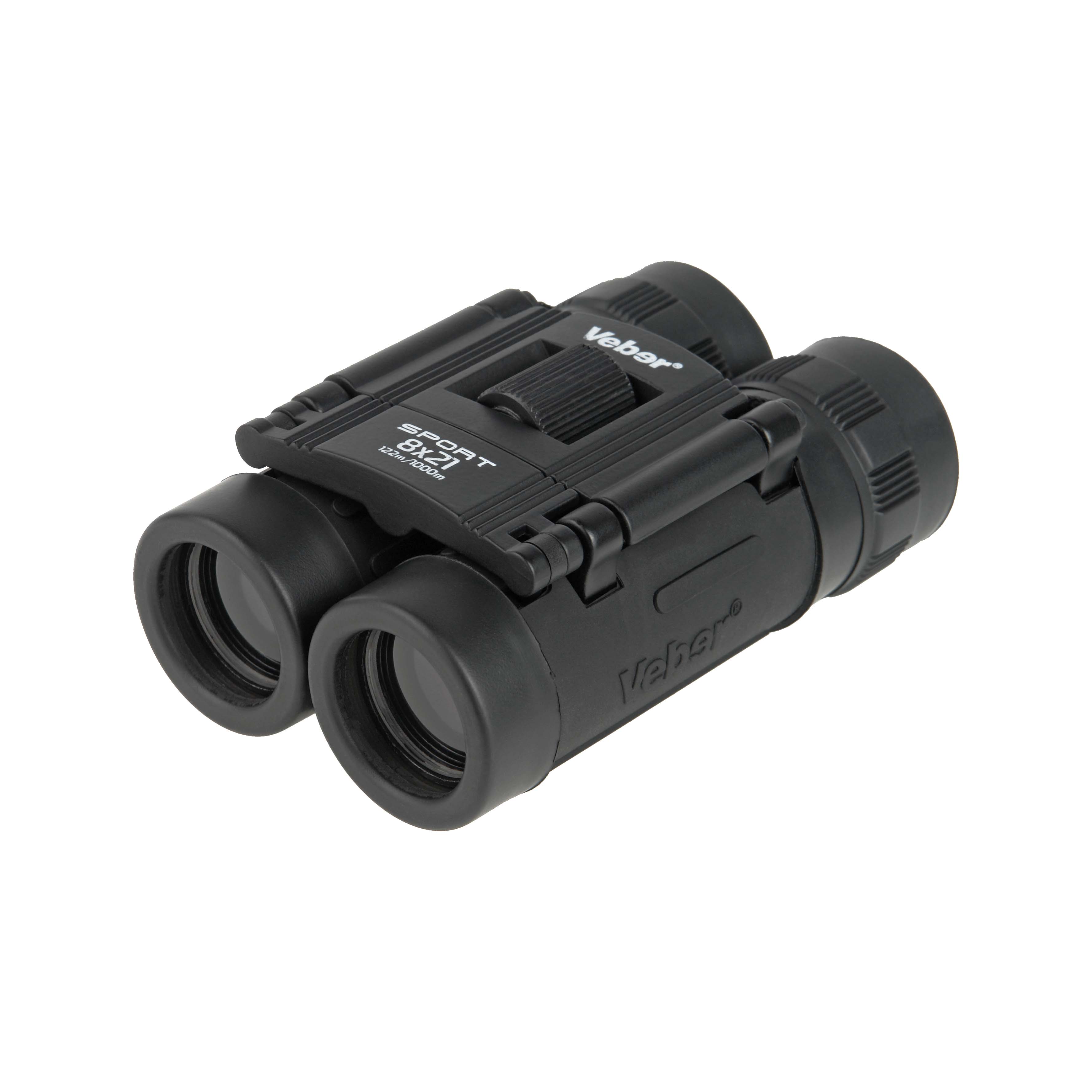 Бинокль Veber Sport БН 8x21 черный
