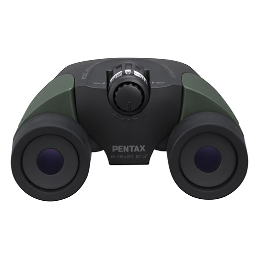 Бинокль Pentax UP 8-16*21 зеленый