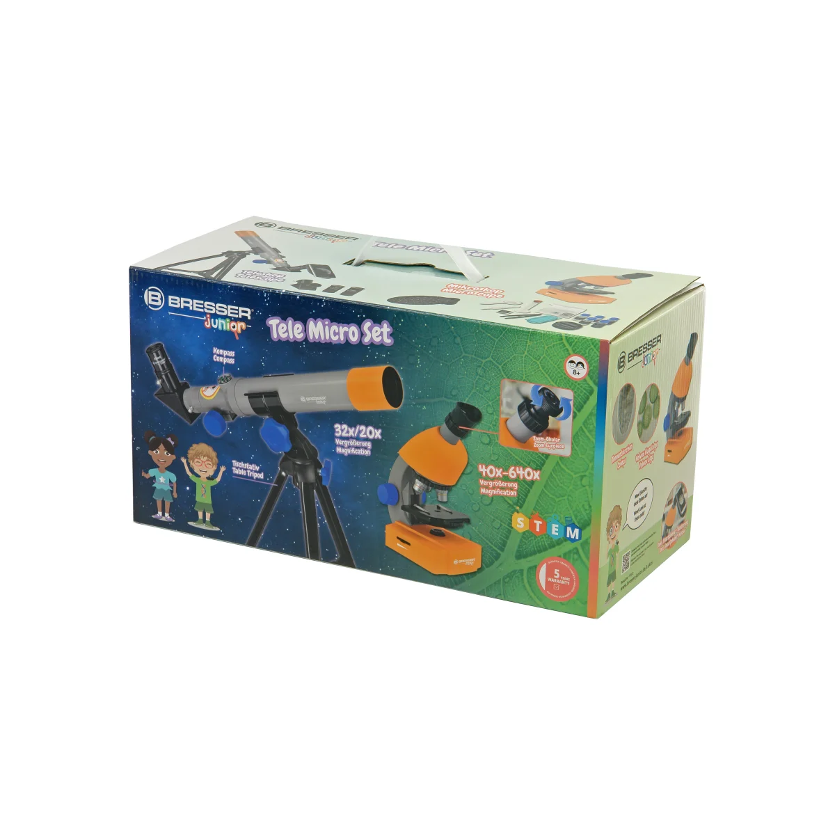 Набор микроскоп и телескоп BRESSER JUNIOR (8850900)
